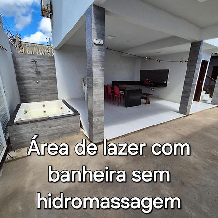 Casa Na Praia Com Vista Para O Mar Luis Correia Bagian luar foto