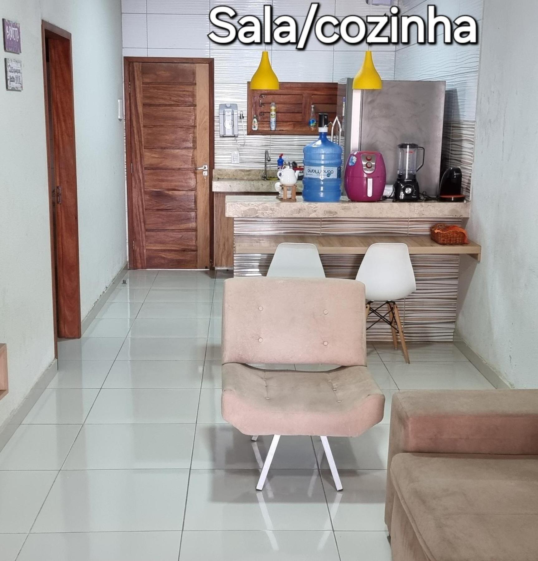 Casa Na Praia Com Vista Para O Mar Luis Correia Bagian luar foto