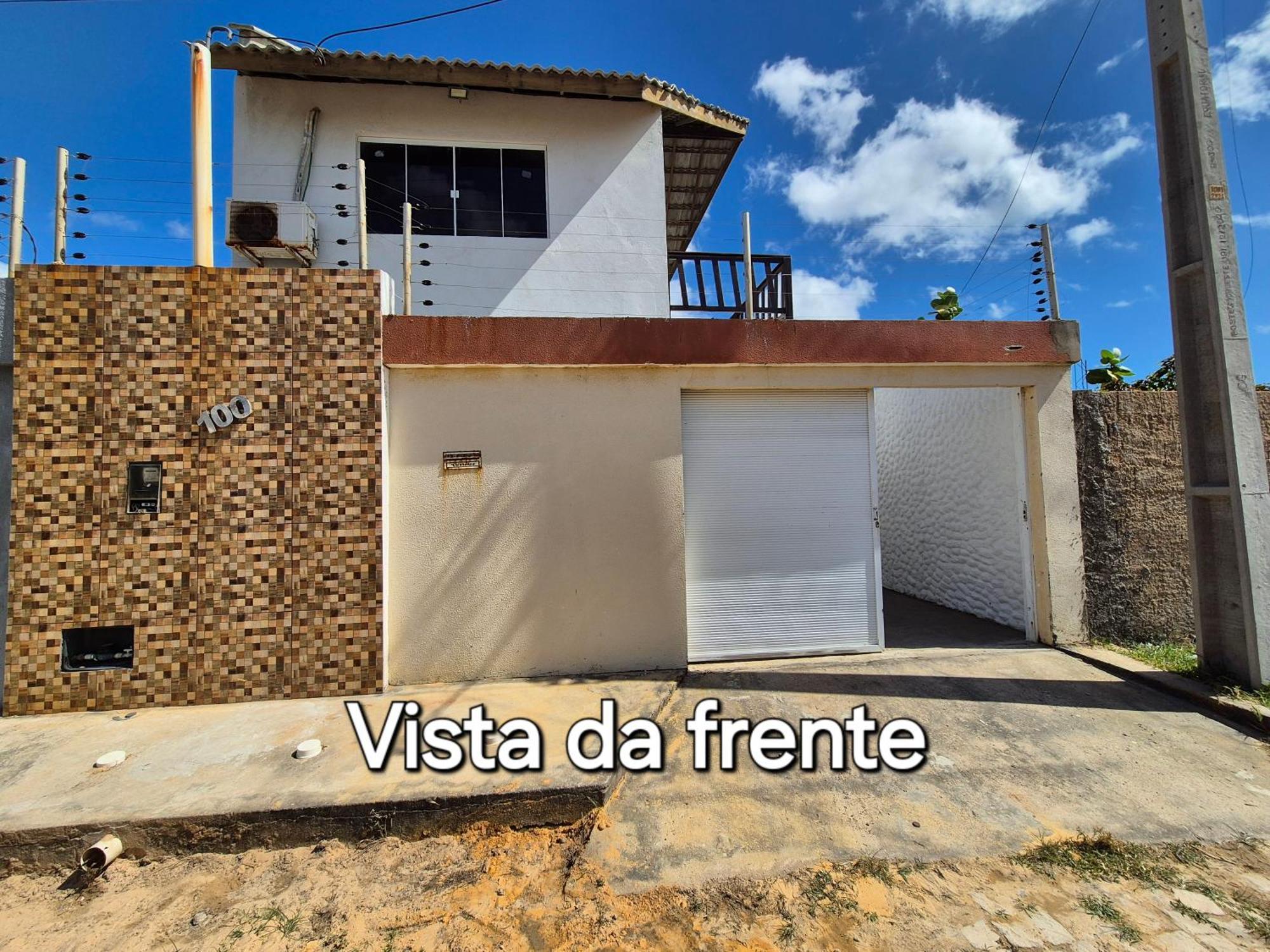 Casa Na Praia Com Vista Para O Mar Luis Correia Bagian luar foto