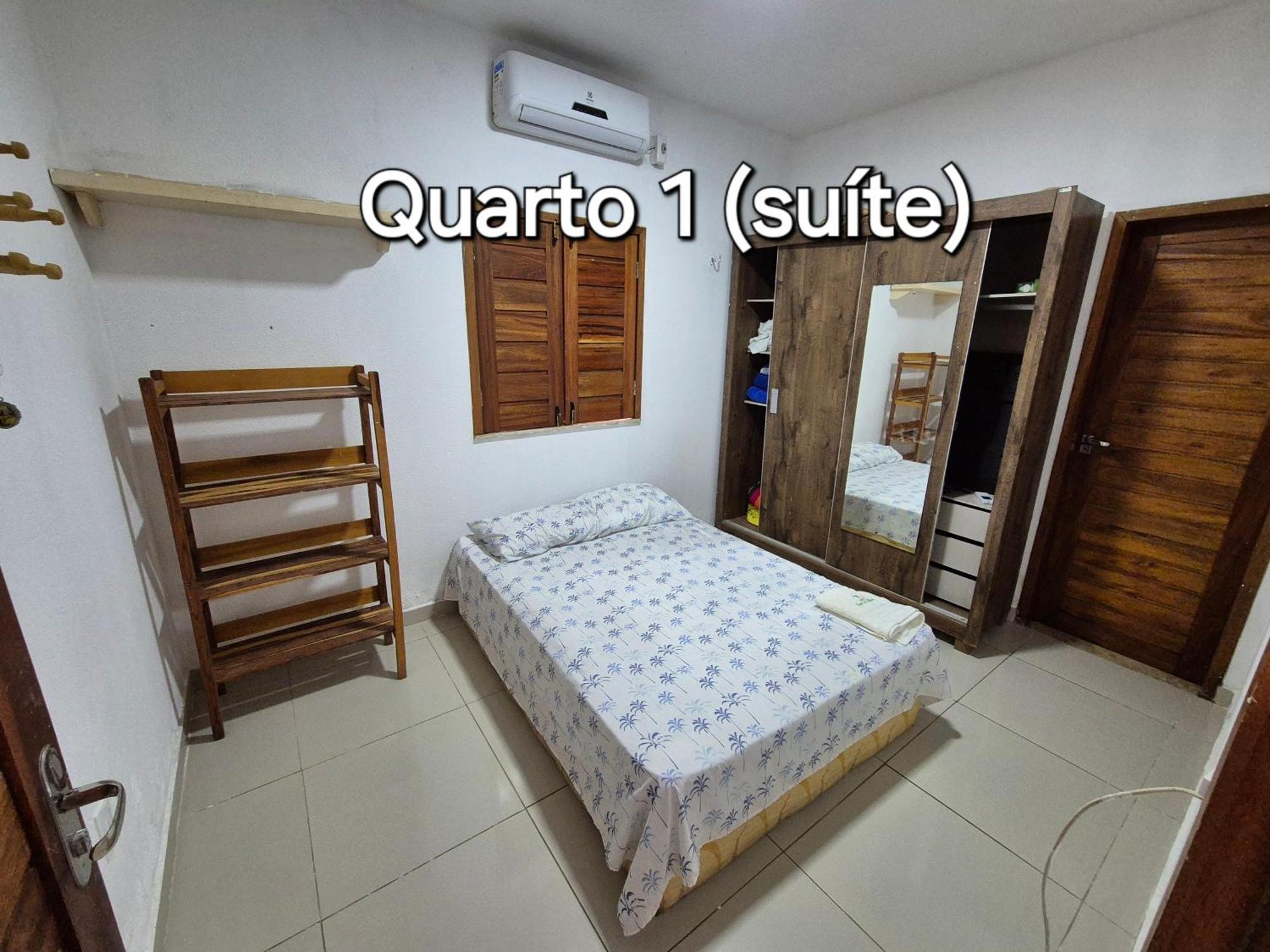 Casa Na Praia Com Vista Para O Mar Luis Correia Bagian luar foto