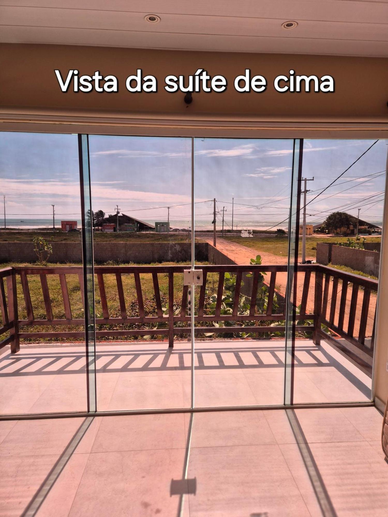 Casa Na Praia Com Vista Para O Mar Luis Correia Bagian luar foto